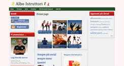 Desktop Screenshot of alboistruttori.com