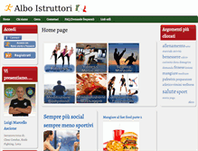 Tablet Screenshot of alboistruttori.com